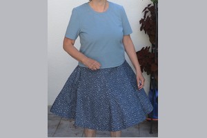 T-Shirt und Flirt Skirt von Stokx Patterns